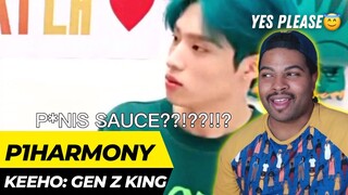 His Voice 😍 | P1Harmony’s (피원하모니) Keeho Being Our Gen Z King 🤴🏽| REACTION