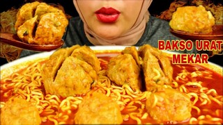 PEDAAAASSS|| ASMR BAKSO URAT DAN MIE SEDAAP KOREA |SUPER PEDAS| ASMR INDONESIA