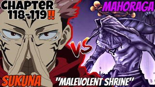 SUKUNA VS. MAHORAGA FULL FIGHT!!🔥|"MALEVOLENT SHRINE"🔪| JUJUTSU KAISEN EPISODE 38 | JJK(TAGALOG)