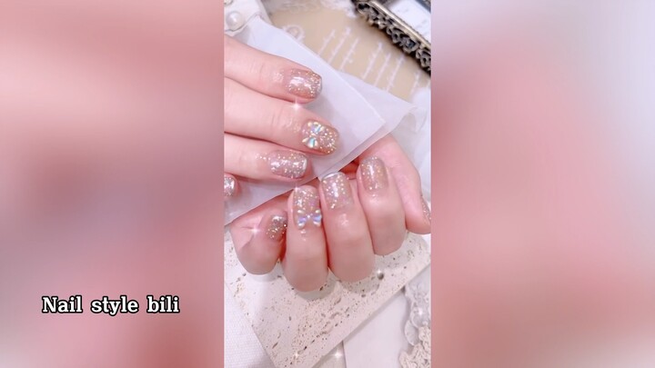 Bộ nail móng thật để đi chụp kỷ yếu