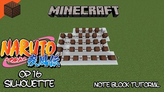 Minecraft | Silhouette (Naruto Shippuden OP 16) Noteblock Tutorial