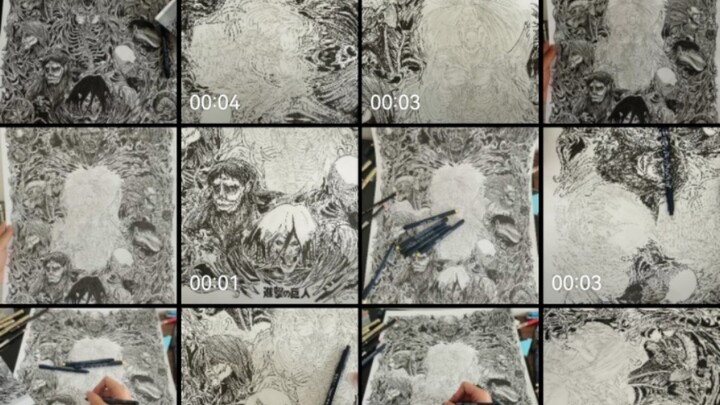 ยักษ์ทั้งเก้าเป็นงานวาดด้วยมือ ยังไงก็ไม่มีใครเห็น แค่โพสต์ไว้เฉยๆ