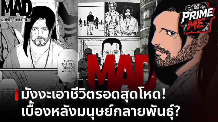 มังงะที่กำลังมาแรง! "สรุปโลกของ MAD ทำไมมนุษย์ถึงกลายพันธุ์?