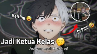 Ketika Cowo Tsundere Di Pilih Menjadi Ketua Kelas 🙄 || JJ ANIME 🎟