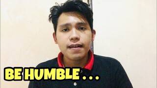 Be Humble - Spoken Word Rap - Respi