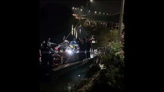 Hàng vạn người dân đổ xuống cầu xem đội cứu hộ tìm kiếm Hải Như Phần 1