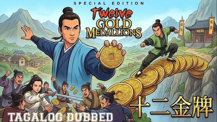 THE TWELVE GOLD MEDALLIONS ⚜️ TAGALOG DUBBED ⚜️ FULL MOVIE