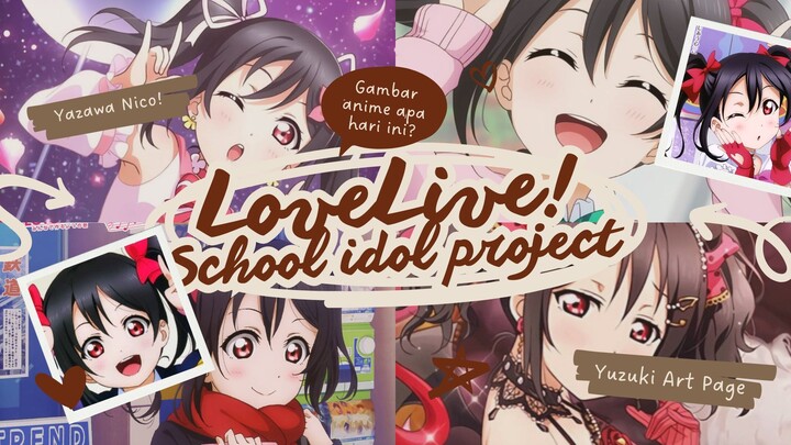 Yazawa Nico fanart! ฅ^•ω•^ฅ nico nico nii~~♡