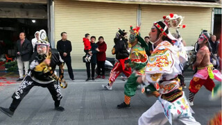 Oppose Summer Festival! The Chinese war dance applied to participate in the compe*on, and its str