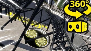 วิดีโอ VR 360° 🎢รถไฟเหาะ - The Smiler