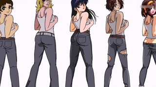 [Renaissance] Gunakan tokoh sejarah anime untuk menganalisis sejarah perkembangan jeans