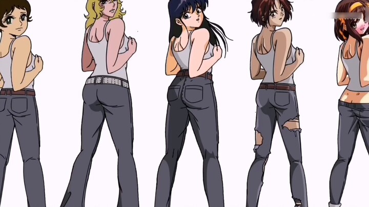 [Phục hưng] Sử dụng các nhân vật lịch sử anime để phân tích lịch sử phát triển của quần jean