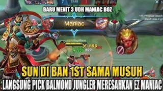 SUN DI BAN LANGSUNG KITA PICK BALMOND JUNGLER EZ MANIAC BOZ
