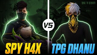 TPG DHANU (SIDHU 2.0) VS SPY NARUTO H4X||HACKERS EXPOSED 🤯 IN LIVE||SPYD FF||HACKERS OR WOT!!