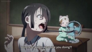 A DON HAS BEEN REINCARNATED|MAFIA BABY| Asobi Asobase scene| ANIME FUNNY MOMENT