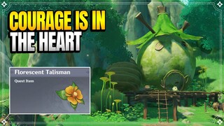 Courage is in the Heart | World Quests & Puzzles |【Genshin Impact】