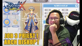 JOB 3 PRIEST  ! ARCH BISHOP ! RAGNAROK X !