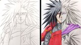 How to Draw Madara Uchiha - [Naruto Shippuden]