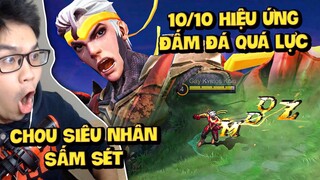 MLBB | SIÊU NHÂN SẤM SÉT: SKIN ĐẸP NHẤT 2020 CỦA CHOU! HIỆU ỨNG 10/10 KO CHÊ NỔI! Chou Thunderfist