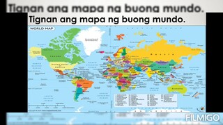 Pag-unawa sa Paggamit ng Mapa o direksyon