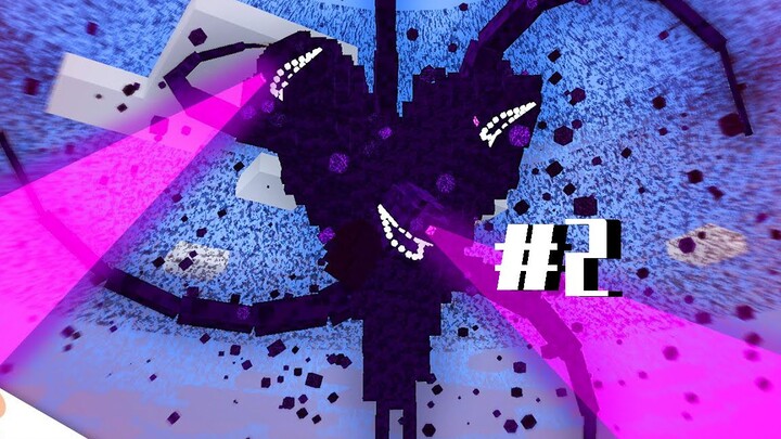 When I was ready to defeat the Wither Storm in survival! The final form has a huge range in Minecraf
