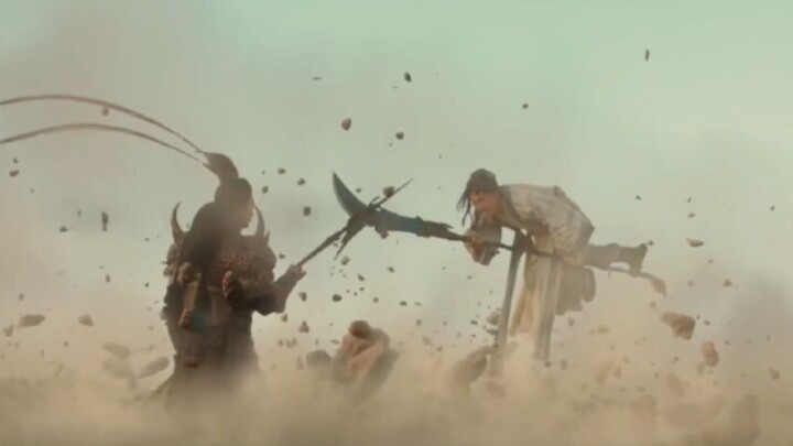 Lu Bu: Kita sepakat untuk duel, tiga orang lawan aku!
