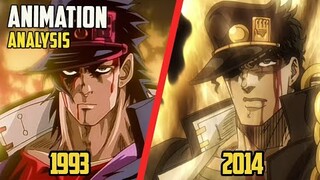 JoJo's Bizarre Adventure - 1993 vs 2014 (Dio's Death)