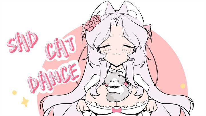 Sad cat dance, but diamond cat