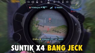 M416 Suntik X4 Spray !! Mengamuk di Bootcamp Bang Jeck Tak Terkendalikan - PUBG Mobile