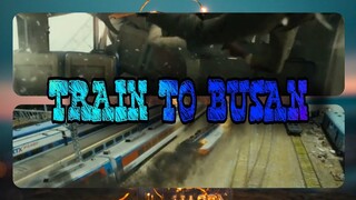 TRAIN TO BUSAN- Accident with fire train scene reverse #Traintobusan #reverse #zombie