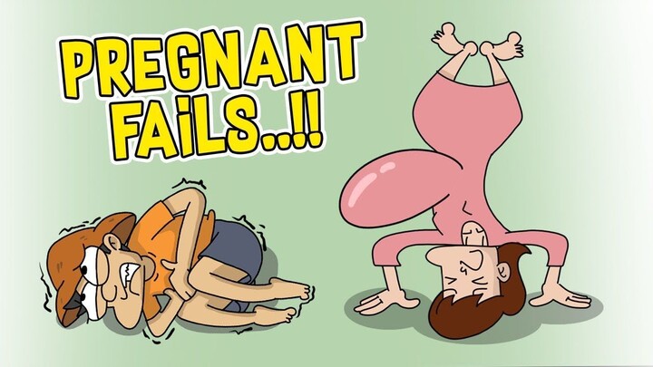 Pregnant Cartoon Acing Marathon  The Best of Cartoon Acing  Pregnancy Cartoon  A