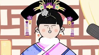 -การ์ตูนอนิเมชั่นเรื่อง The Legend of Zhen Huan mukbang |เค้กข้าวผัดรสเผ็ดของ An Lingrong~
