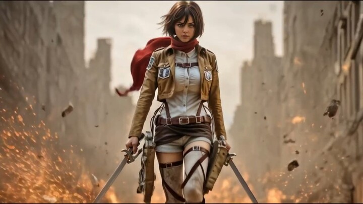 Ini Mikasa tapi kok... 😳 {AMV}