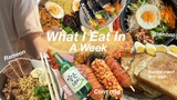 What i eat in a week 🥘 (korean food edition)