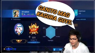 KAGURA GOD | ALDEN RICHARD GAMEPLAY | Mobile Legends Bang Bang