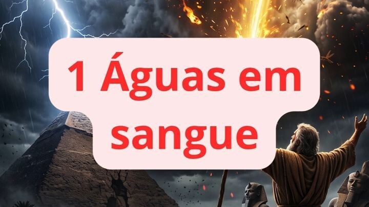 As 10 Pragas do Egito Explicadas O Duelo Contra os deuses Antigos, Praga 1. Água em sangue.