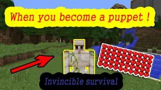 [Game]How does an iron puppet survive in Minecraft? 