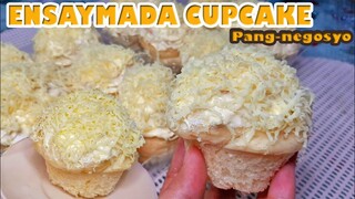 HOW TO MAKE ENSAYMADA CUPCAKE SOFT AND CHEESY | HINDI NA IMAMASA | NEGOSYONG PATOK |