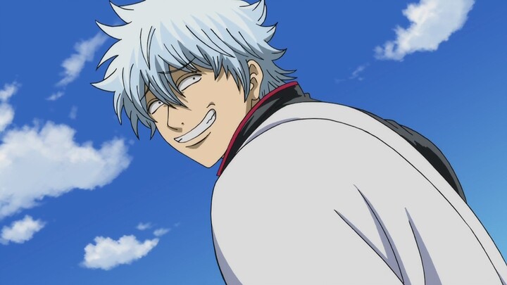 ｢Gintama｣ “⚡Saya pergi tidur jam 5:20 dan bangun jam 13:14 tepat waktu!⚡”