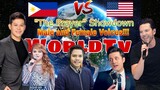 Unbelievable Male and Female Voices in "The Prayer" Showdown!!! Team USA Vs Team Philippines!!