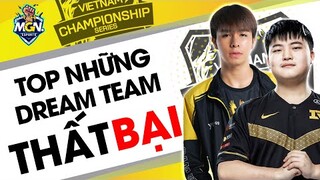 Top 5 Đội Hình DREAM TEAM Nhưng Vẫn Thất Bại | MGN eSports