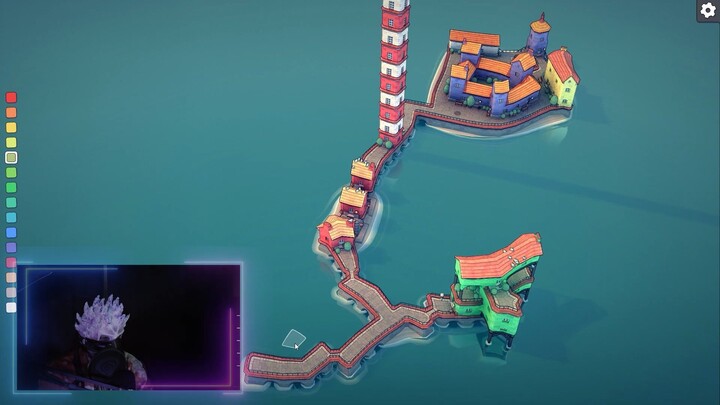 Building a Prison island in another cozy city builder game #3 - Townscaper experiance!