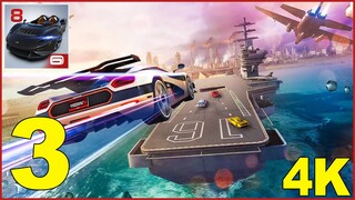 Asphalt 8 Car Racing Game Android Gameplay Walkthrough Part 3 (Mobile, Android, iOS, 4K, 60FPS)