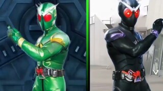 Ksatria alien dua dalam satu