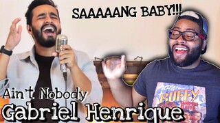 Gabriel Henrique - Ain’t Nobody [Chaka Khan/Jessie J Cover] (Reaction) | Topher Reacts