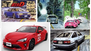 [Comic dubbing commentary] Initial D's official sequel "MF GHOST" 18-19 episodes Ryosuke's genius wo