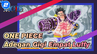 ONE PIECE | [AMV Gambar Pribadi / Adegan] Gigi Empat Luffy_2