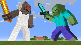 Monster School : Super Big Giant GRANNY vs Monster - Funny Minecraft Animation