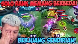 BEGINI RASANYA BERJUANG SENDIRIAN MAIN SOLO RANK NGENES BANGET !