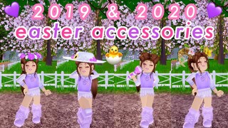 🐣 All 2019 & 2020 Easter Accessories | Royale High